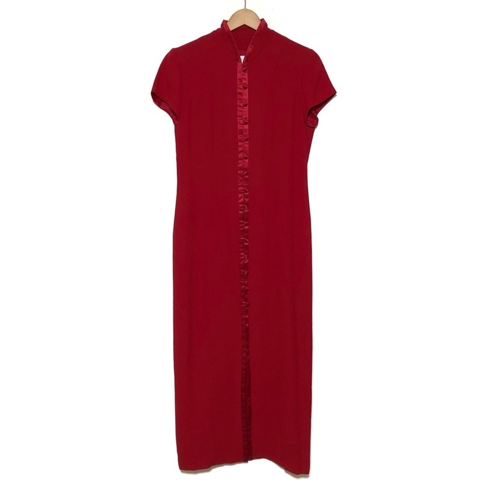 Vintage 90s Victorian Style Maxi Dress